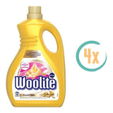 4x Woolite Expert Care Wasmiddel 1L