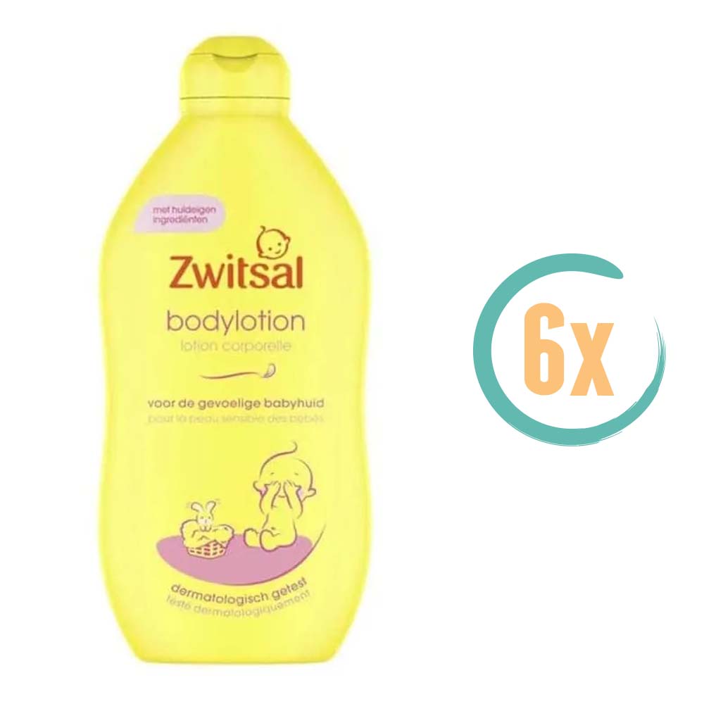 6x Zwitsal Bodylotion 400ml