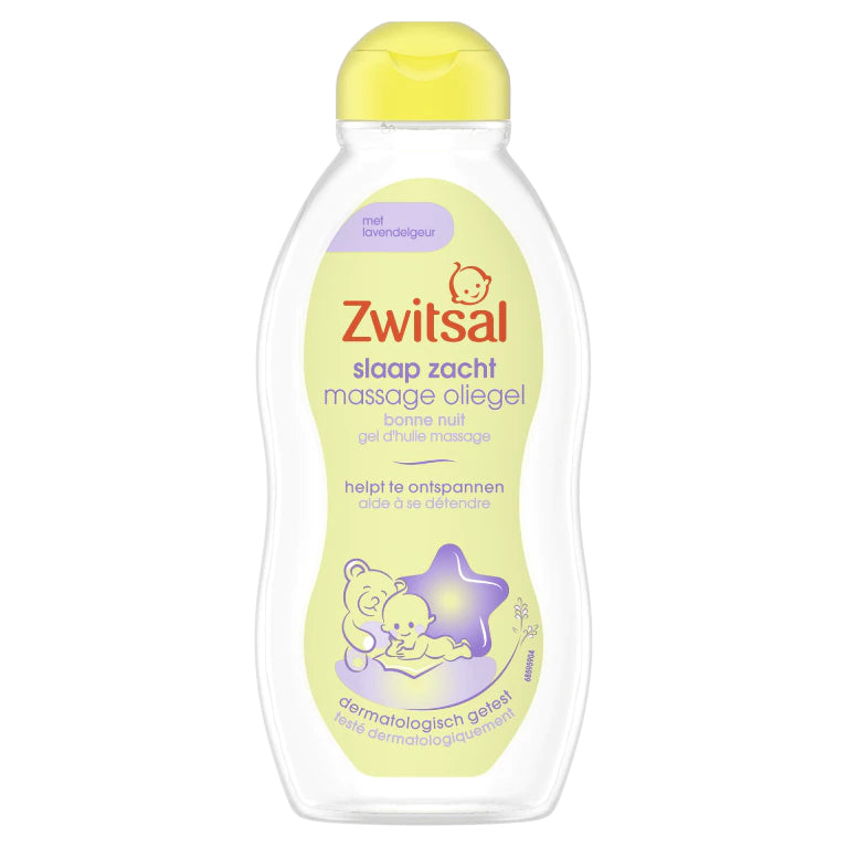 6x Zwitsal Slaap Zacht Massage Olie 200ml