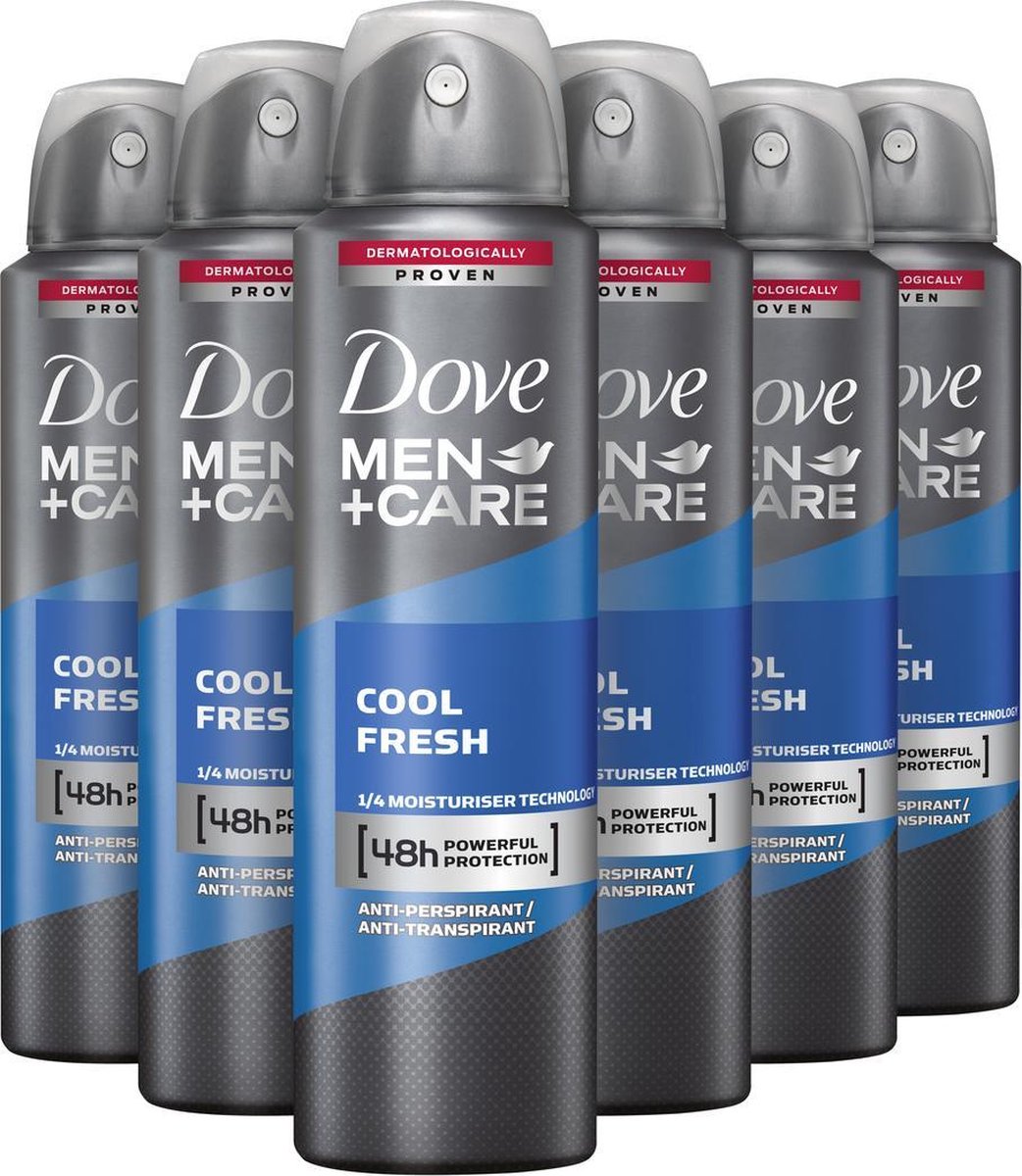 6x Dove Cool Fresh Deospray 150ml, VoordeligInslaan.nl