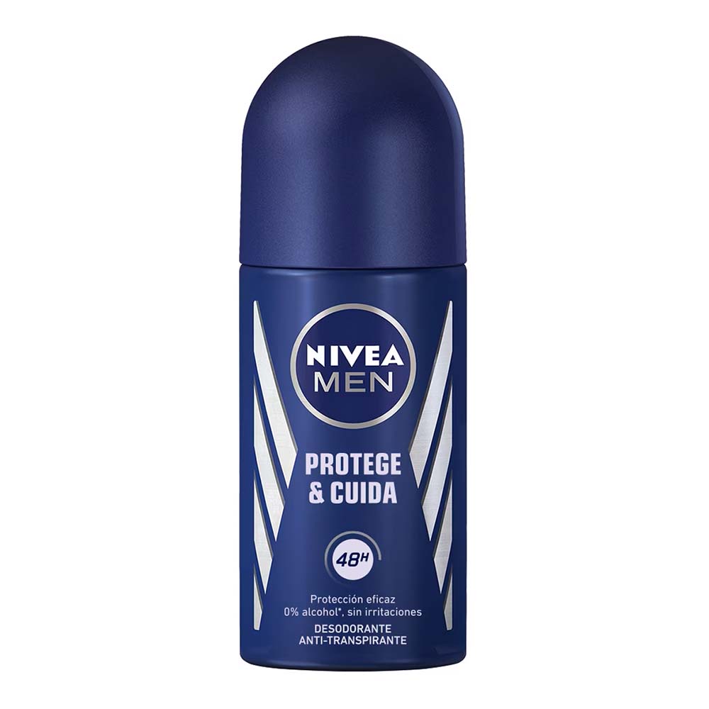 6x Nivea Men Protect & Care Deoroller 50ml, VoordeligInslaan.nl