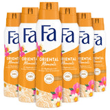 6x Fa Oriental Moments Deospray 150ml, VoordeligInslaan.nl