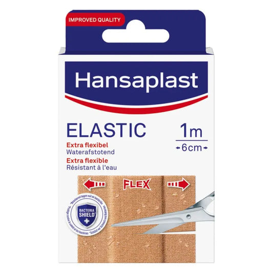 Hansaplast Pleisters Elastic 1m x 6cm - en verband