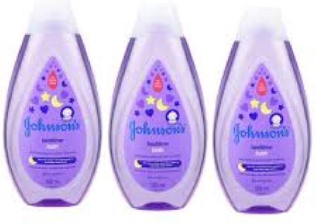 3x Johnson Bedtime Baby Shampoo 300ml, VoordeligInslaan.nl