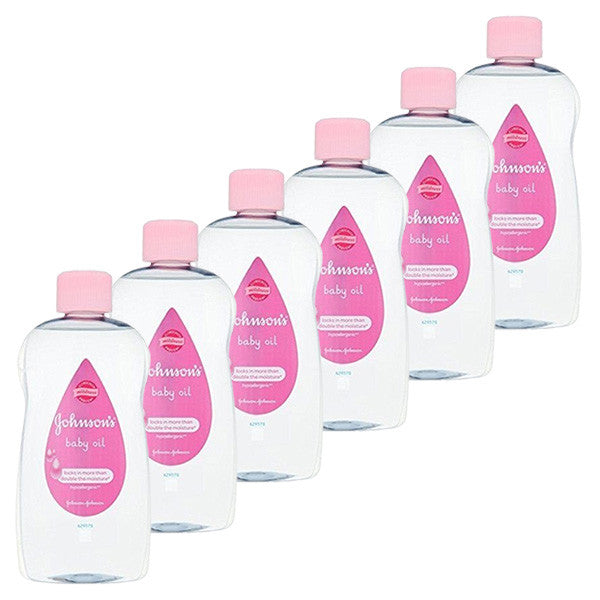 6x Johnson Baby Olie 500ml, VoordeligInslaan.nl