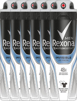 6x Rexona Invisible Ice Fresh Deospray 150ml, VoordeligInslaan.nl