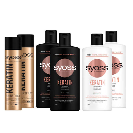 Syoss Keratin Voordeelpakket 6-Delig, VoordeligInslaan.nl