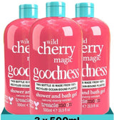 3x Treaclemoon Wild Cherry Magic Douchegel 500ml, VoordeligInslaan.nl