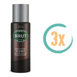 3x Brut Musk Deospray 200ml - Deodorant