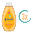 3x Johnson Baby Shampoo 500ml