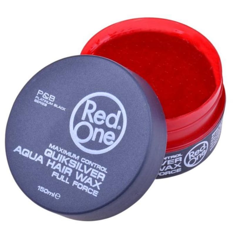 3x Red One Haarwax Grijs 150ml - Haargel -lak en -mousse