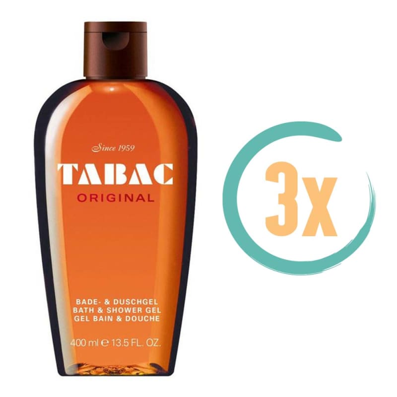 3x Tabac Douchegel Original 400ml