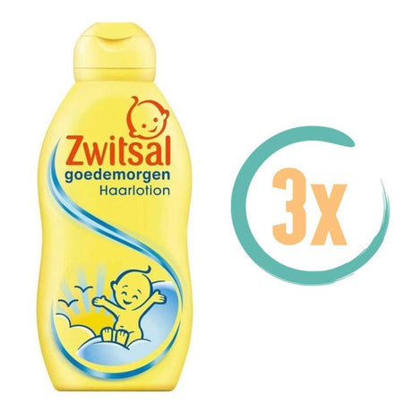 3x Zwitsal Baby Goedemorgen Haarlotion 200ml - en peuter