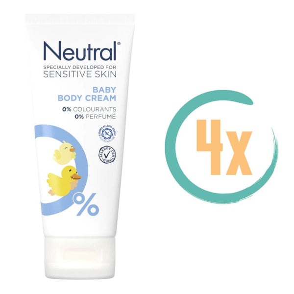 Neutral baby hot sale body cream