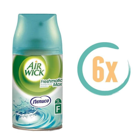 6x Airwick Freshmatic navulling Nenuco - Luchtverfrissers