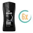 6x Axe Black 3in1 Douchegel 250ml