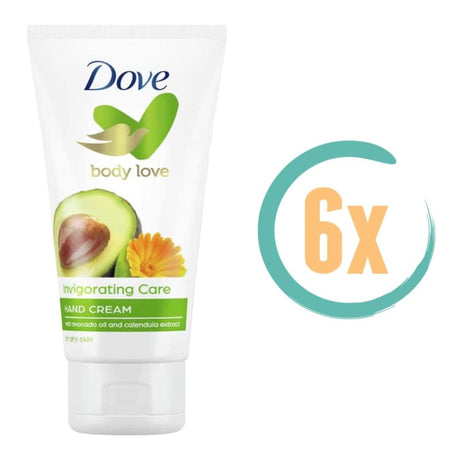 6x Dove Avocado Handcrème 75ml - Handcreme