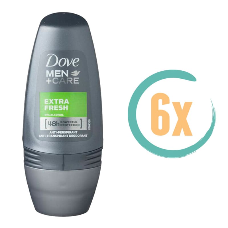 6x Dove Extra Fresh Deoroller 50ml - Deodorant