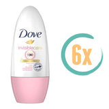 6x Dove Invisible Care Deoroller 50ml - Deodorant