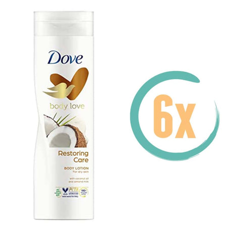 6x Dove Restoring Care Bodylotion 250ml