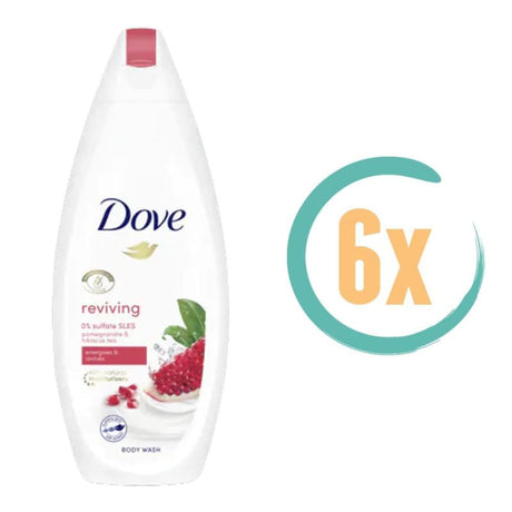 6x Dove Revive Douchegel 250ml