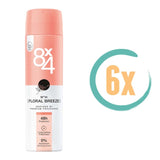 6x No.14 Floral Breeze 8x4 Deospray 150ml