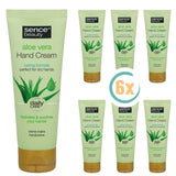 6x Sencebeauty Aloë Vera Handcrème 75ml - Handcreme