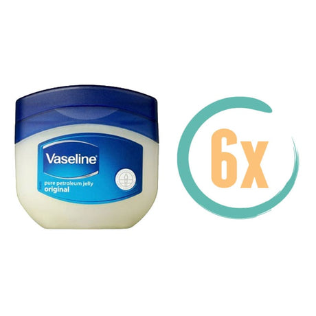 6x Vaseline Pure Petroleum Jelly Original 50ml