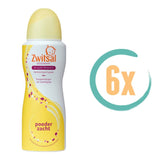 6x Zwitsal Poederzacht Deospray 100ml