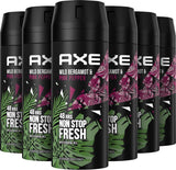 6x Axe Wild Bergamot & Pink Pepper Deospray 150ml