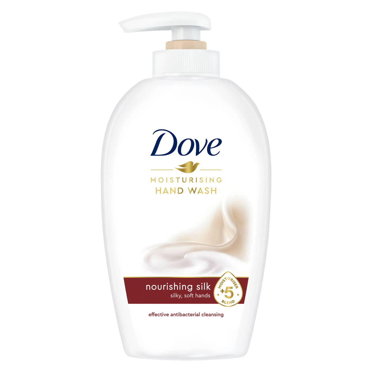 6x Dove Silk Handzeep Pompje 250ml, VoordeligInslaan.nl