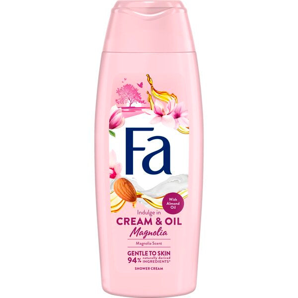 6x Fa Cream & Magnolia Douchecrème 250ml, VoordeligInslaan.nl