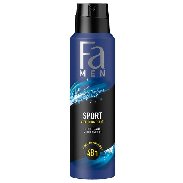 6x Fa Sport Deospray 150ml, VoordeligInslaan.nl