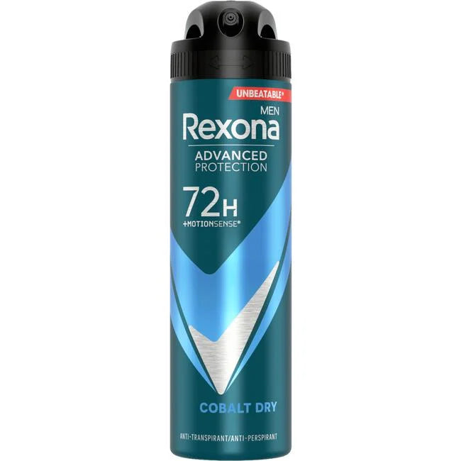 6x Rexona Cobalt Dry 72H Deospray 150ml, VoordeligInslaan.nl