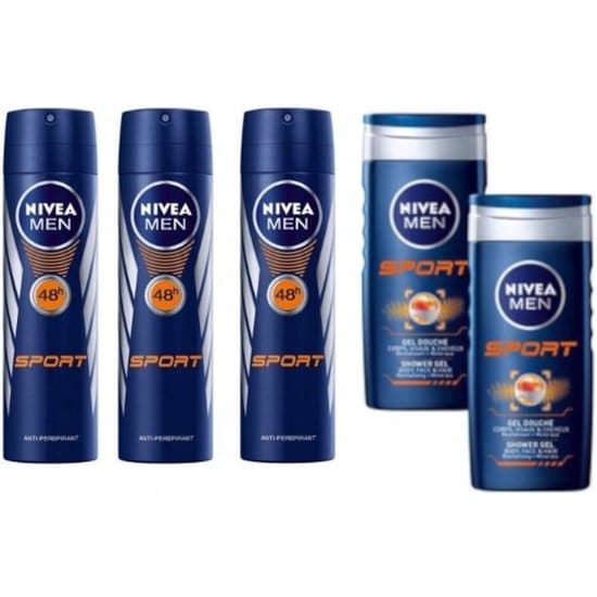 Nivea Men Sport Voordeelpakket 5-Delig